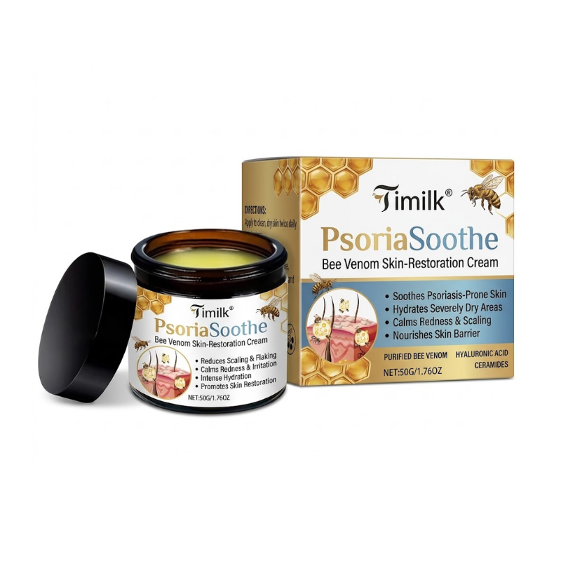 Timilk® PsoriaSoothe Bee Venom Skin-Restoration Cream🌟