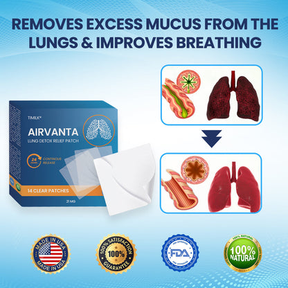 Timilk® AirVanta Lung Detox Relief Patch🌟