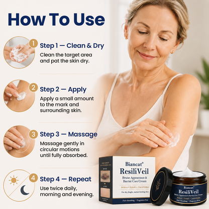 Biancat® ResiliVeil Bruise Appearance Barrier Care Cream