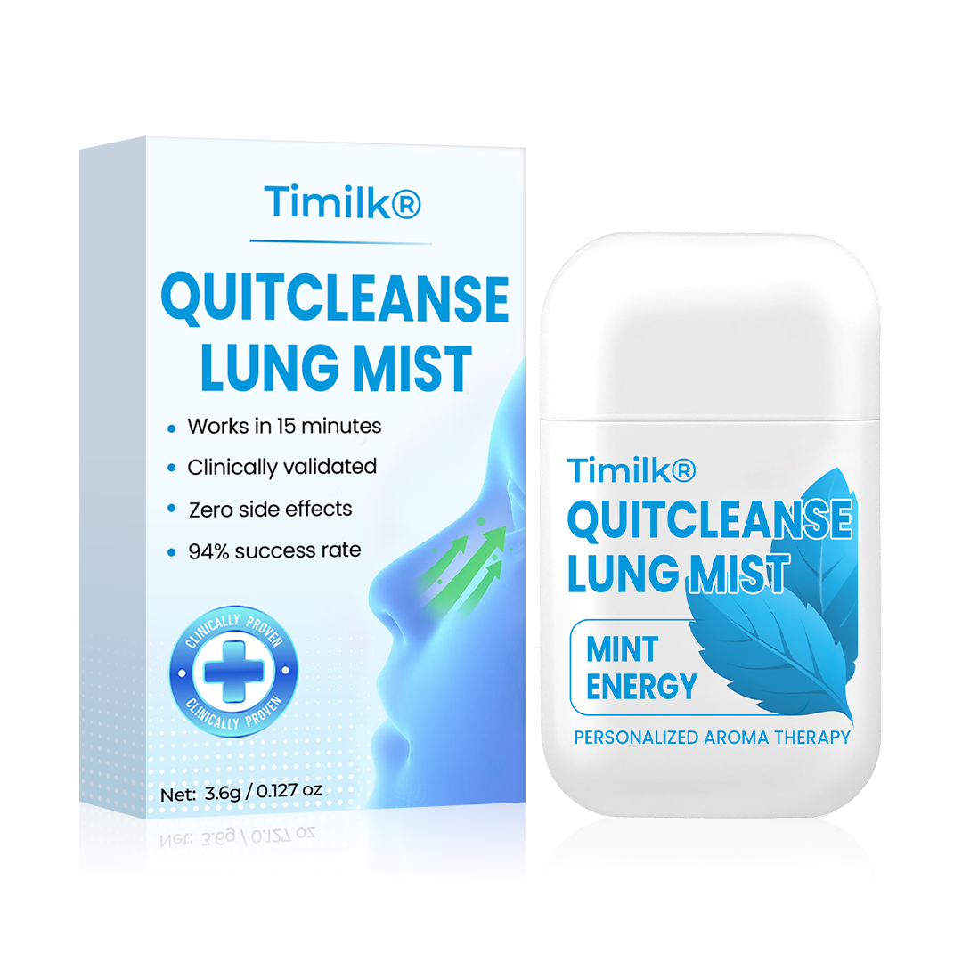 Timilk® QuitCleanse Lung Mist — Break Free From Cigarettes in 21 Days🌟