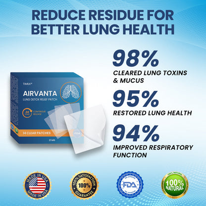Timilk® AirVanta Lung Detox Relief Patch🌟