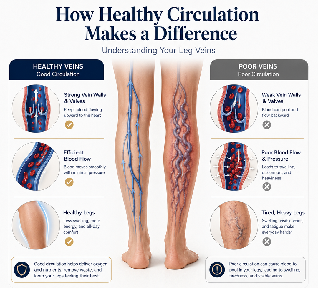 Mresio® VenoMag Nano-Magnetic Professional Leg Circulation Socks