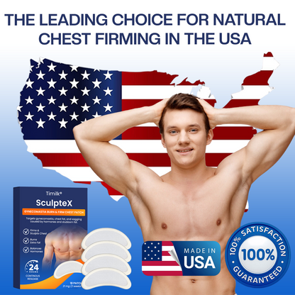 Timilk® SculptXX Gynecomastia Burn & Firm Chest Patch🌟