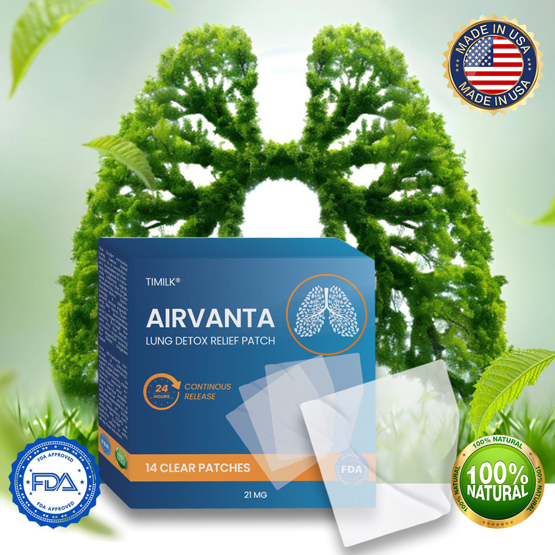 Timilk® AirVanta Lung Detox Relief Patch🌟